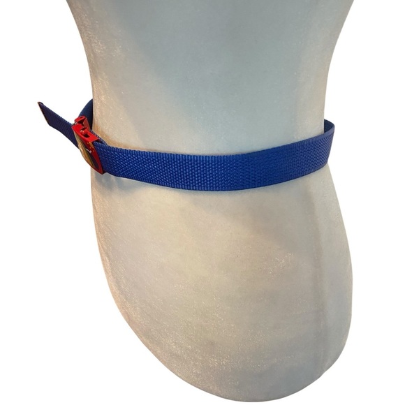 Vintage Auto Grip Woven Retro Rainbow Belt - Picture 2 of 5